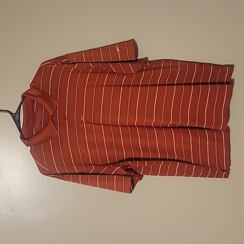 Nike Golf Dri-Fit Polo Shirt Red Mens Size Large‎